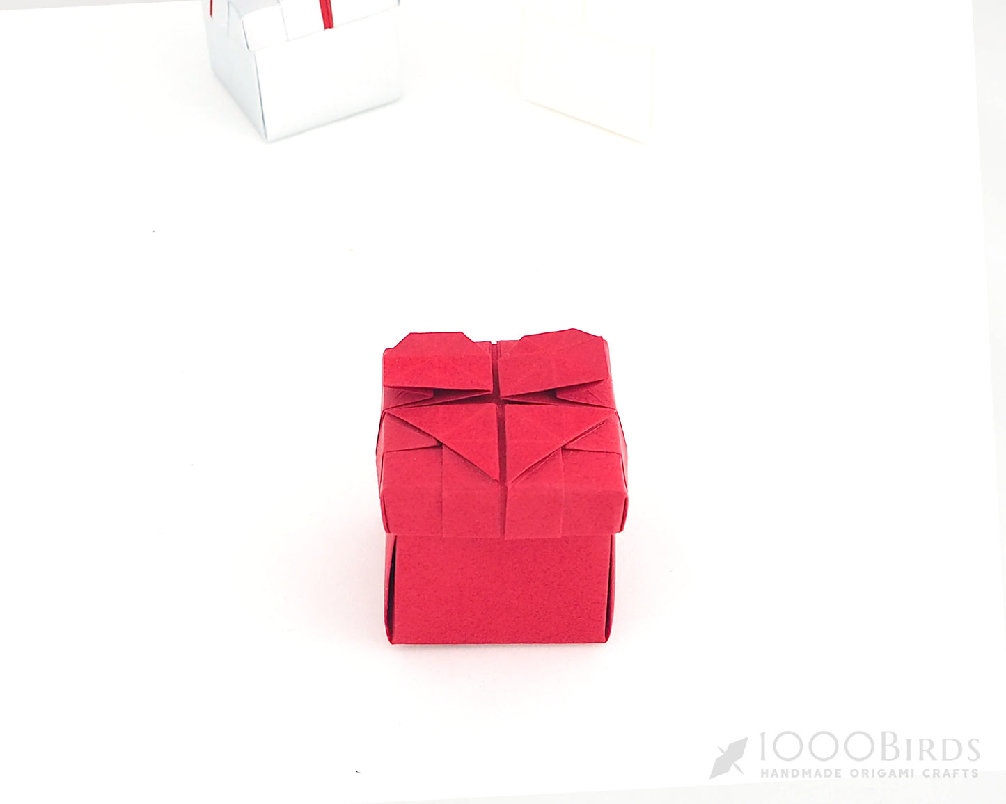 Origami Paper Engagement Ring – Unique Heart Design for Marriage Proposal, Creative "Marry Me" Idea, Special Gift Box for Her