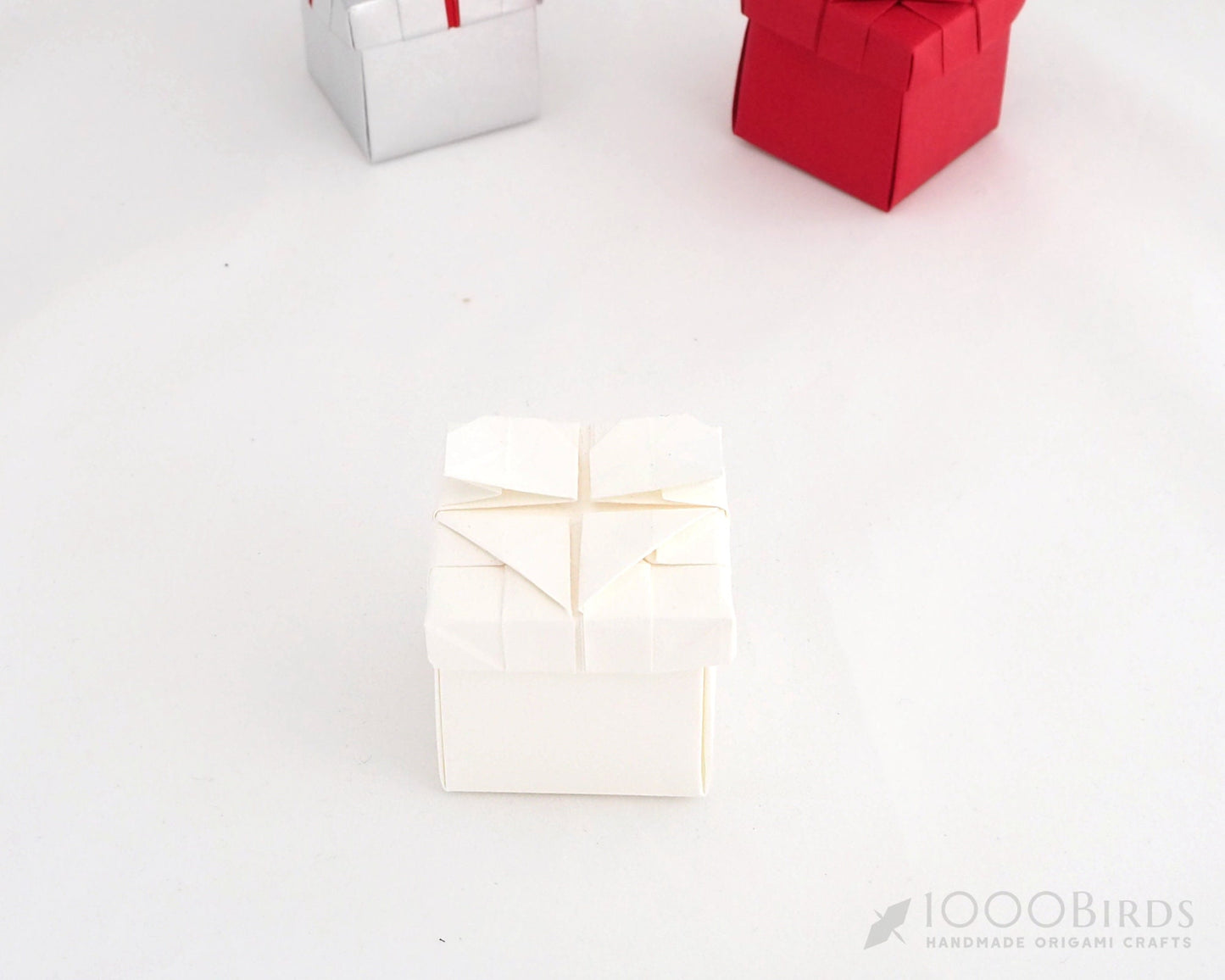 Origami Paper Engagement Ring in Heart Box: "Marry Me" Proposal