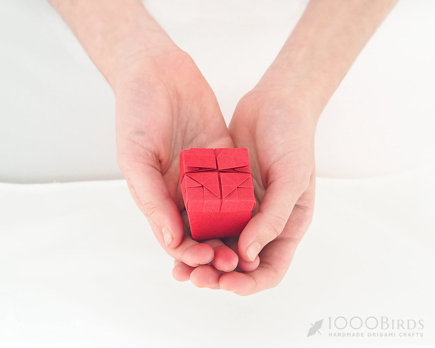 Origami Paper Engagement Ring – Unique Heart Design for Marriage Proposal, Creative "Marry Me" Idea, Special Gift Box for Her