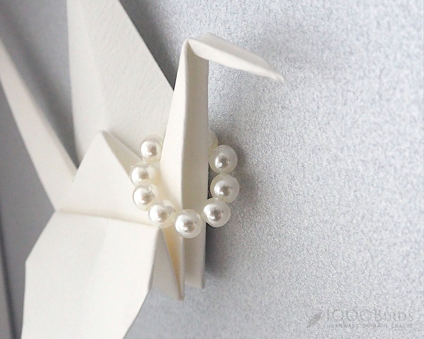 Paper Anniversary Personalized Hand-folded Origami Crane Frame - Unique Gift for Couple's Milestone Moments