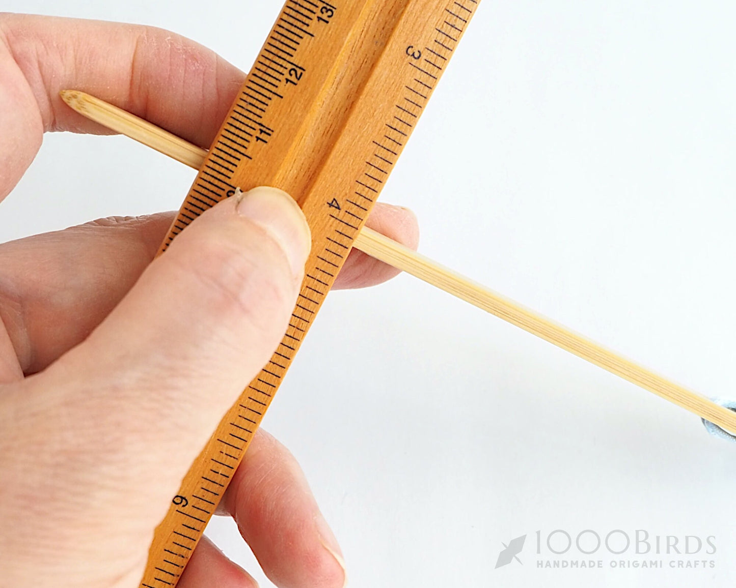 Bamboo Paper Creaser, Origami Tool, Eco-Friendly Bone Folder