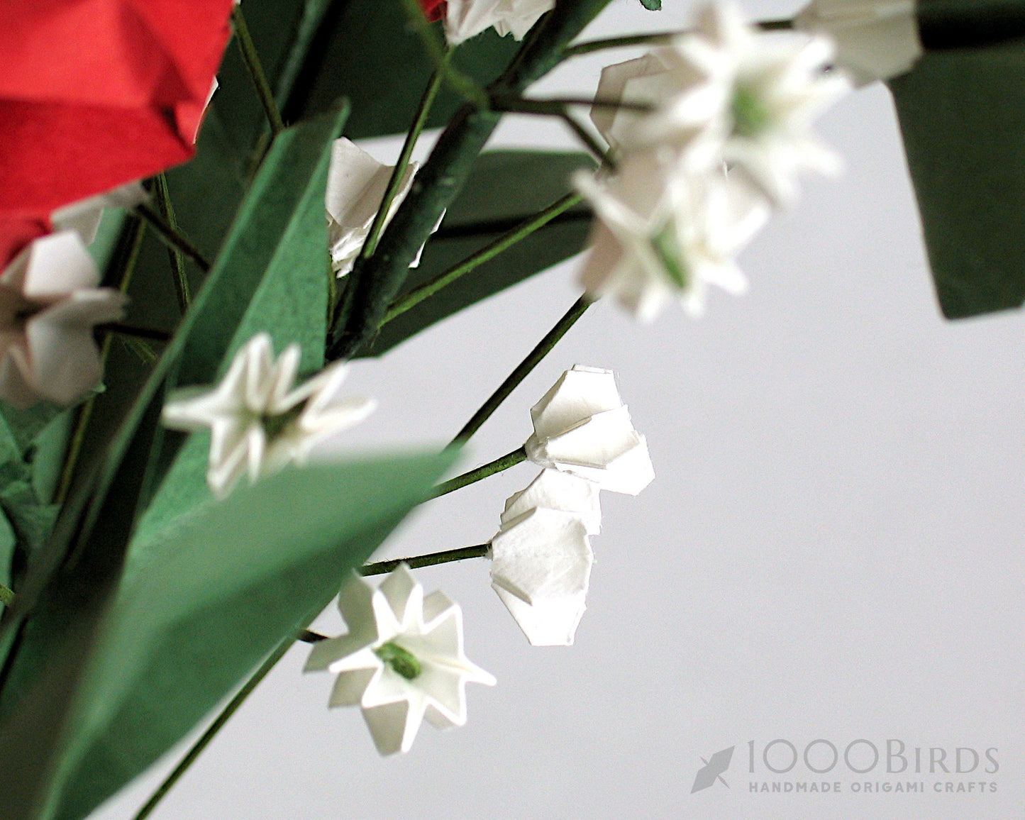 Origami Rose Bouquet: Handmade Japanese Paper Flower Arrangement