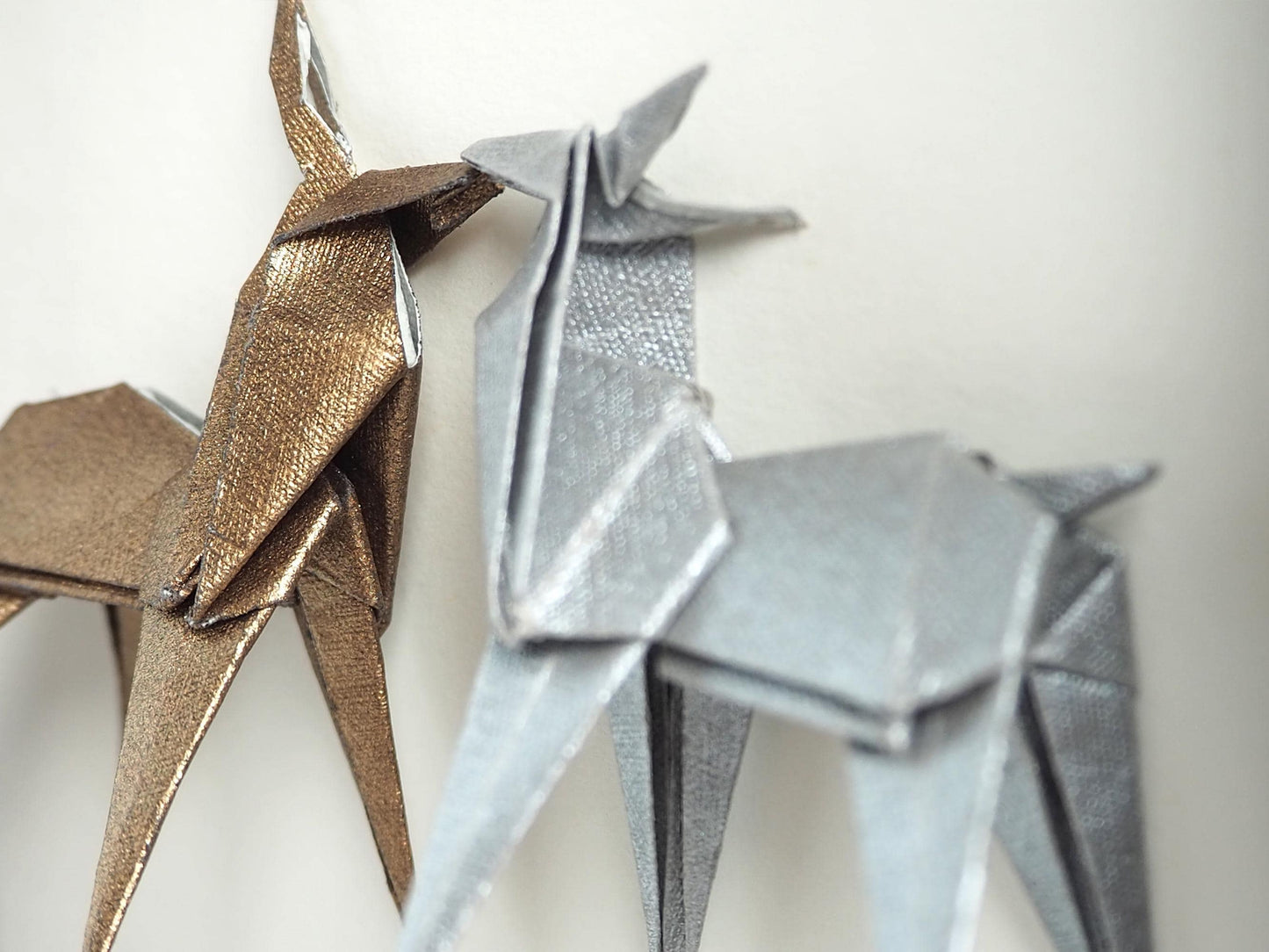 You're So Deer to Me – Origami Deer Wall Art for Couples, Personalized Home Decor & Nature Lover Gift