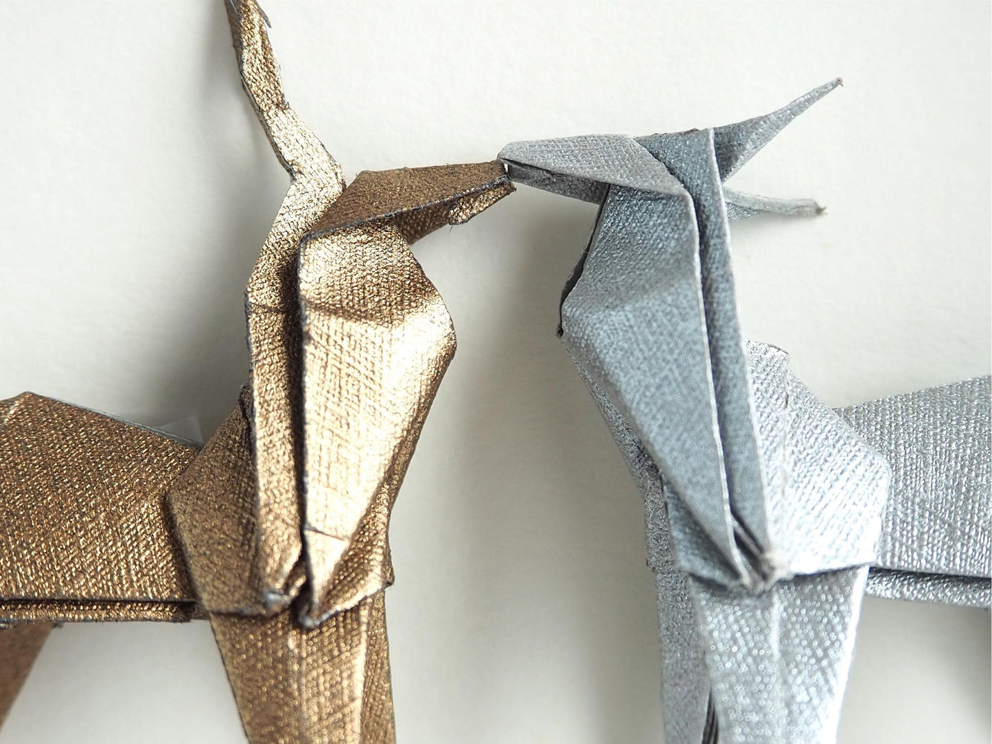 You're So Deer to Me – Origami Deer Wall Art for Couples, Personalized Home Decor & Nature Lover Gift