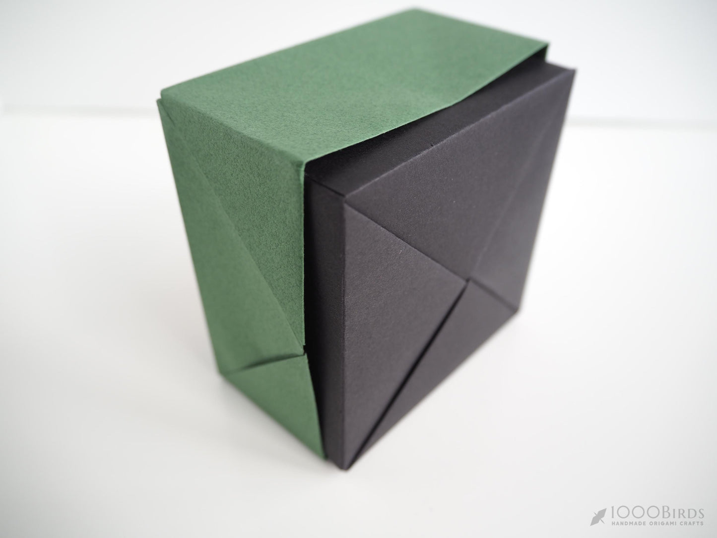 Eco-Friendly Christmas Gift Boxes – Red and Green or Gold, Silver and Black – Handcrafted Japanese Origami Box – For Holiday Gifts & Jewelry