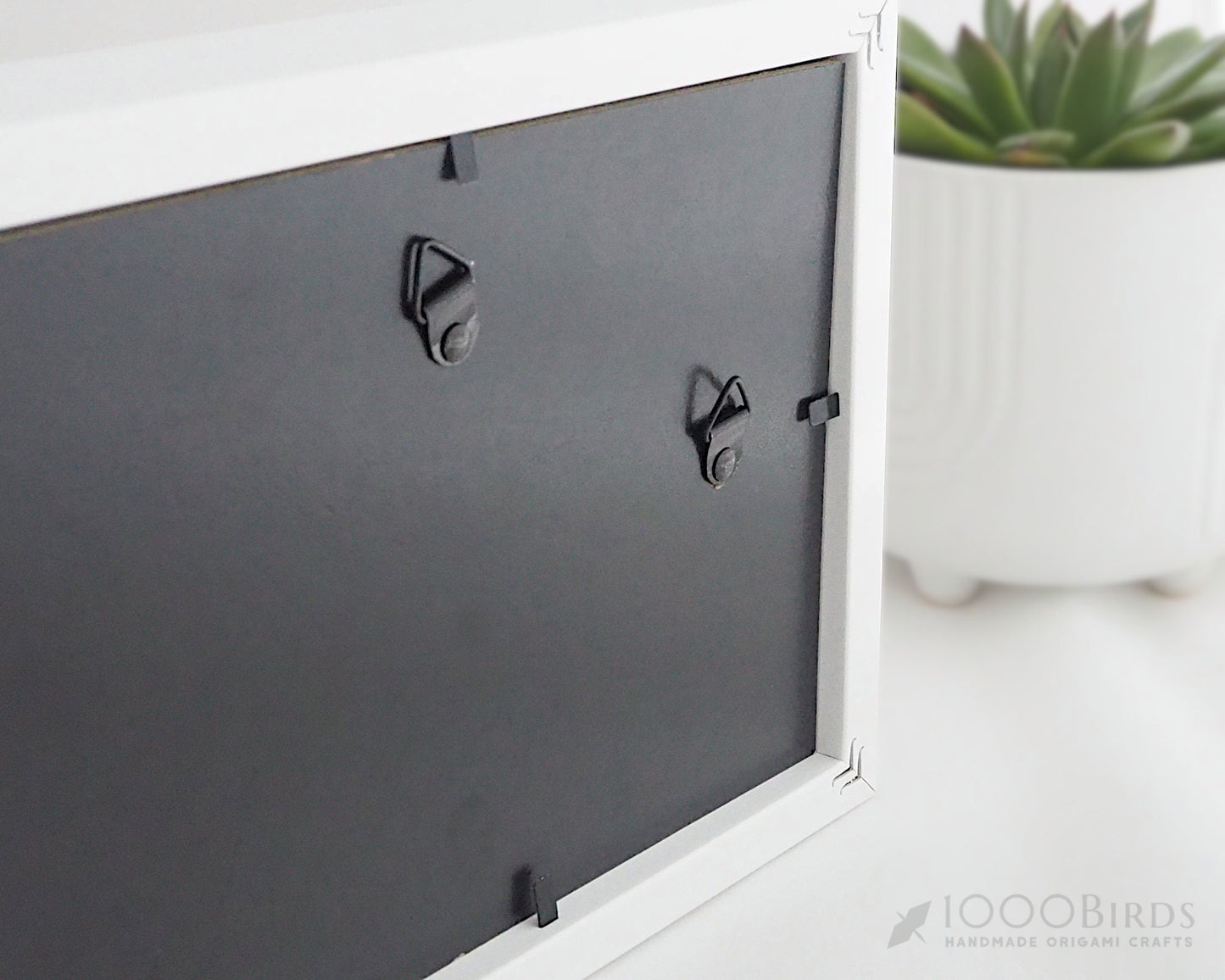 Customized Paper Flower Bouquet with Origami Crane – Framed Art for First Wedding Anniversary / Paper Anniversary Gift