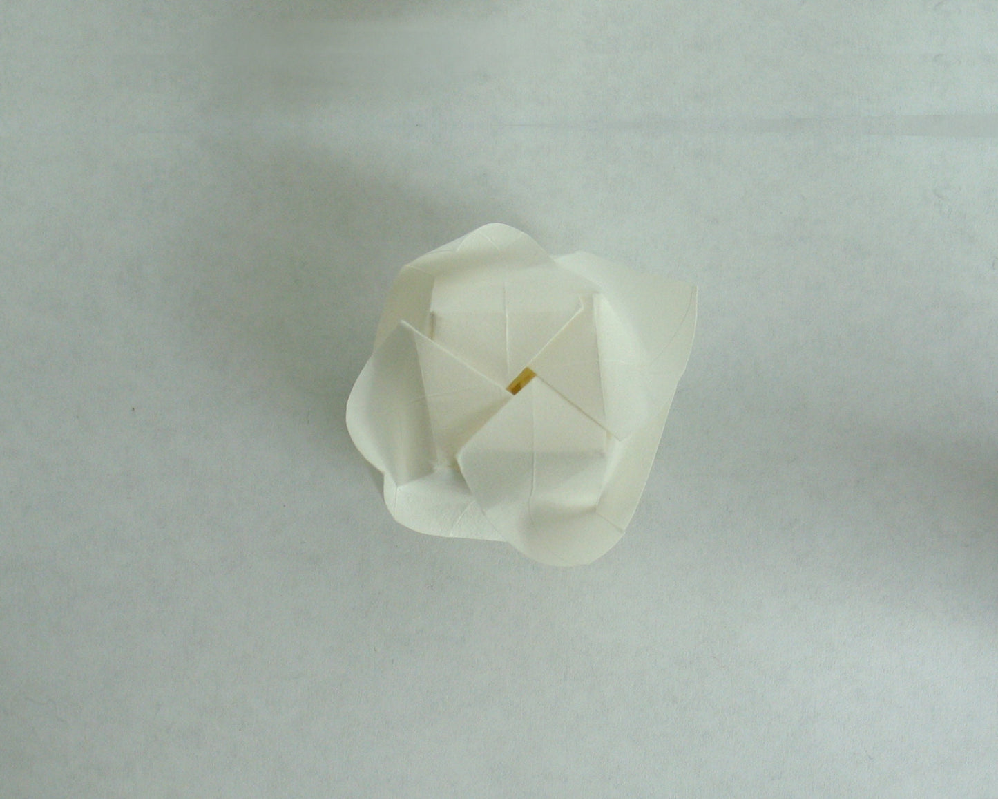 White Origami Rose, DIY Wedding Decor, Origami Paper Rose, Loose Paper Flower, White Paper Rose, DIY Paper Flower, DIY Flower Decor