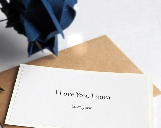 Add-On Item: Add a Personalized Mini Card to Your Order