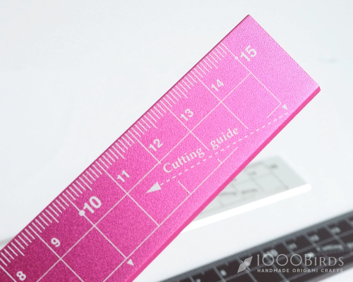 Paper Craft Aluminum Ruler Cutter, Paper Craft Tool, Origami Tool, Supply & Tool, Kutsuwa HiLiNE Ruler, Japanese Ruler (READY-TO-SHIP)